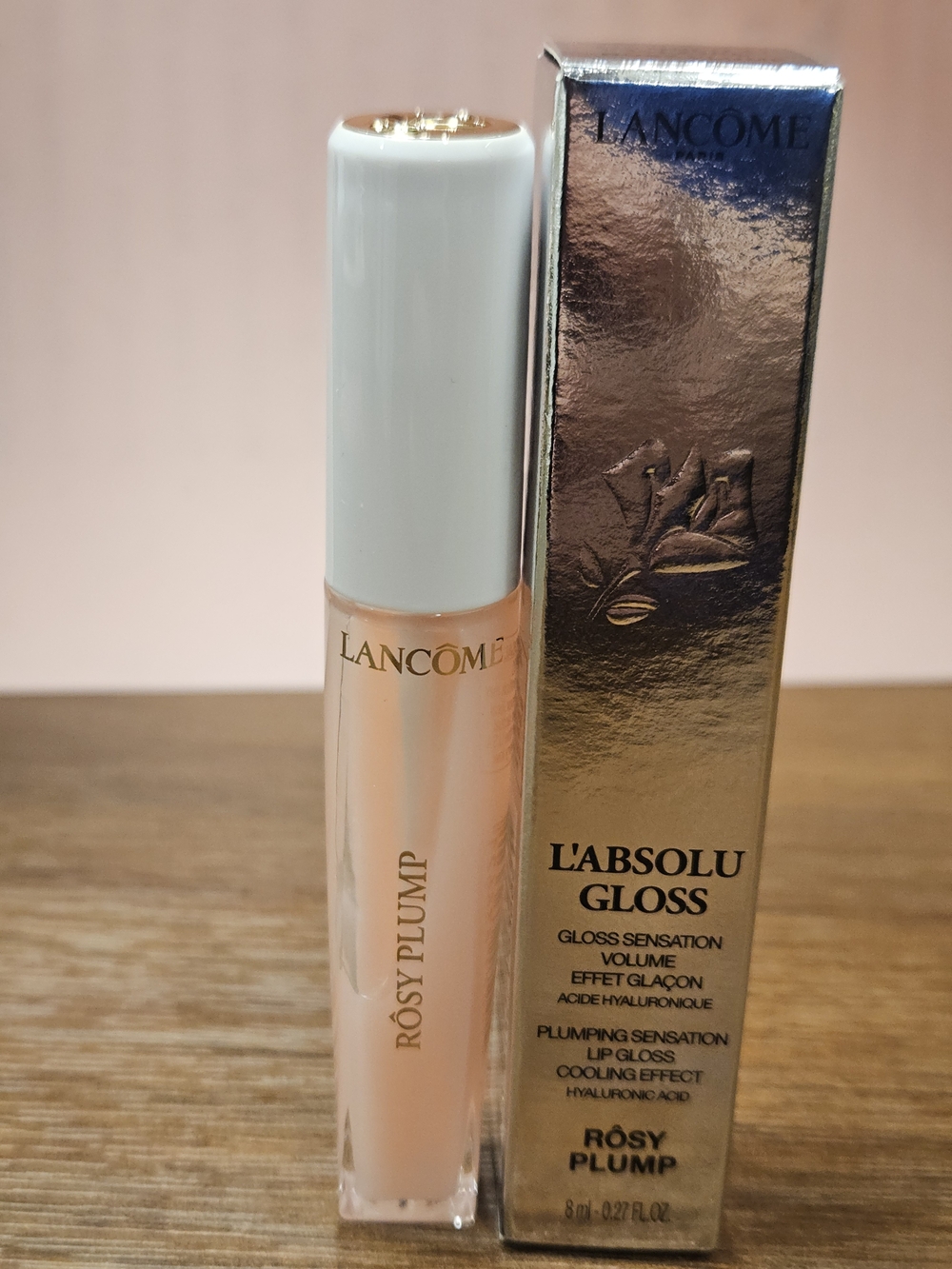 Lamcome L'Absolu Gloss Rosy Plump Lip Gloss